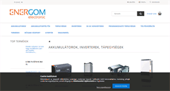 Desktop Screenshot of energom.hu