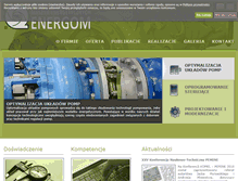 Tablet Screenshot of energom.com.pl